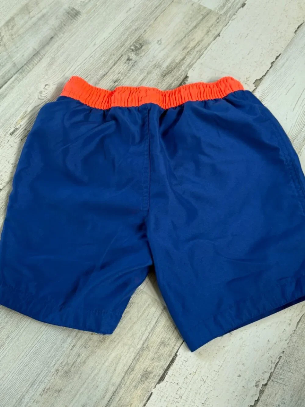 Primark Boys Size 7/8 Blue Swim Trunks